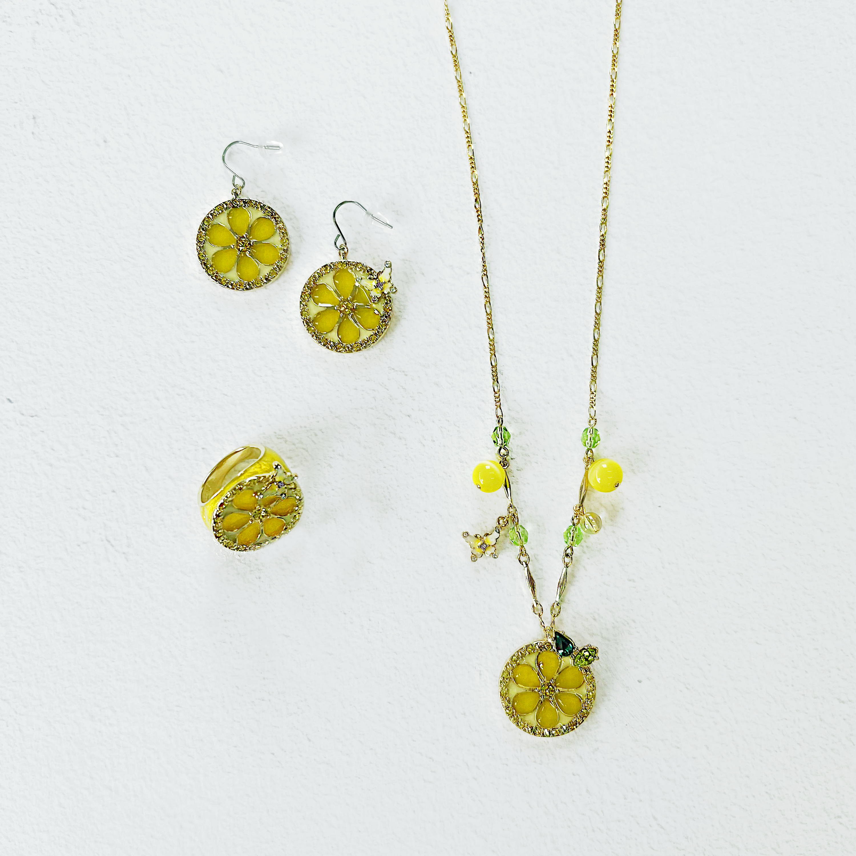 アナスイ　レモンモチーフリング　L アナスイ レモンモチーフリング L - メルカリ